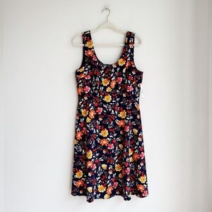 NWT DM COLLECTION Alonsa Floral Knit Dress 14